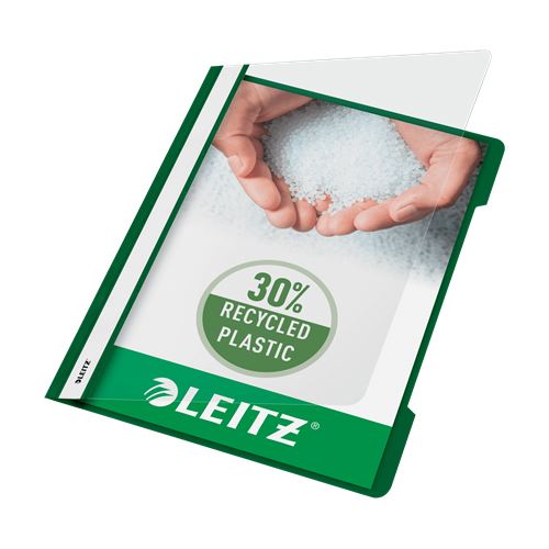 LEITZ Schnellhefter 4191 Kunststoff grün DIN A4