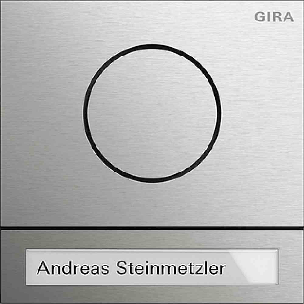 GIRA 5565920, Kabelgebunden, 1 Modul(e), IP54, 10-poliger Steckverbinder, Edelstahl, Edelstahl