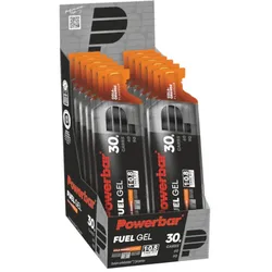 POWERBAR Black Line Energiegel Fuel Gel 30 Cola-Orange | 12 Beutel Box