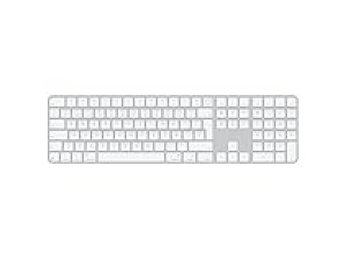 Apple Magic Keyboard avec Touch ID et pavé numérique pour Les Mac avec Puce Apple - Espagnol - Touches Blanches ​​​​​​​