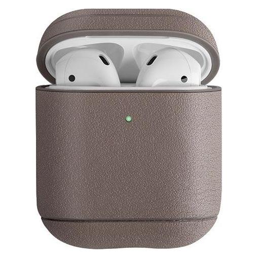 Uniq Gehäuse von Terra bis AirPods braun 1/2. (Kopfhörer Hülle) (UNIQ158BEI)