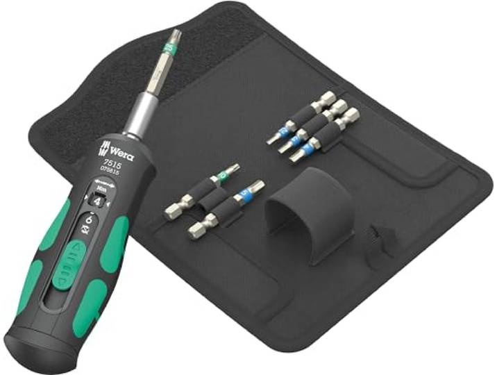 Wera 05075850001 7515/7 Kraftform Safe-Torque Speed Bicycle 1, 7-delig