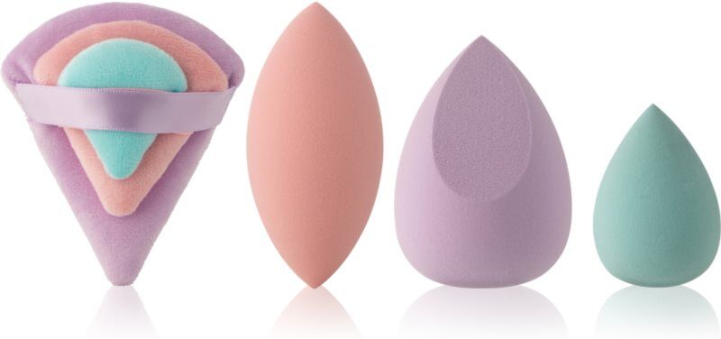 MUA Makeup Academy Powder Puff & Sponge Set Applicatoren Set