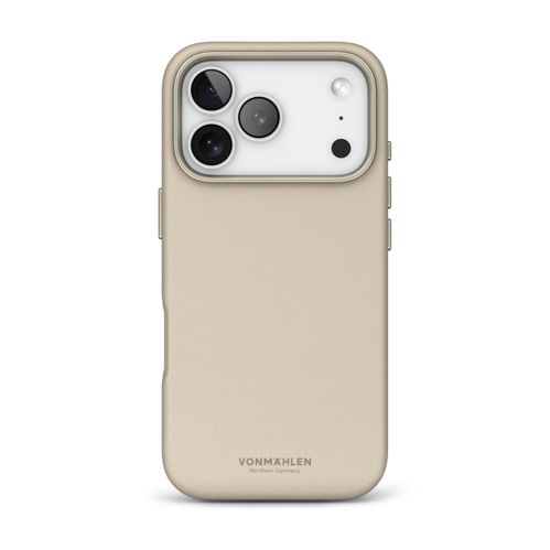 Vonmählen Vegan Leather Case iPhone 17 Pro Max Cream