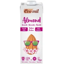 EcoMil Mandeldrink Protein zuckerfrei bio 1L