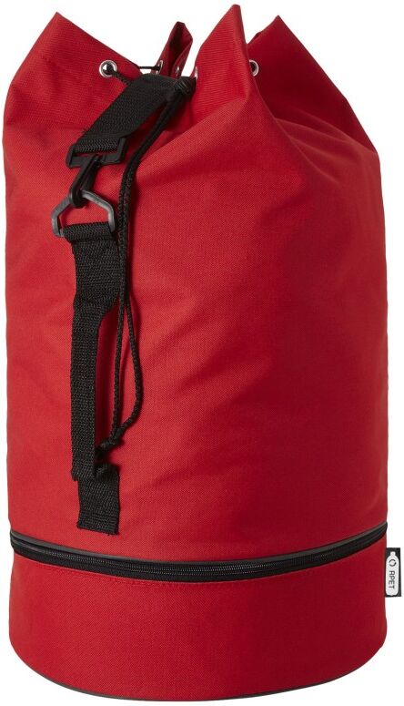 Sac marin Retrend en plastique recyclé 35L rouge