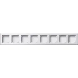 Gira Profil 8-fach Profil 55 reinweiss 136627