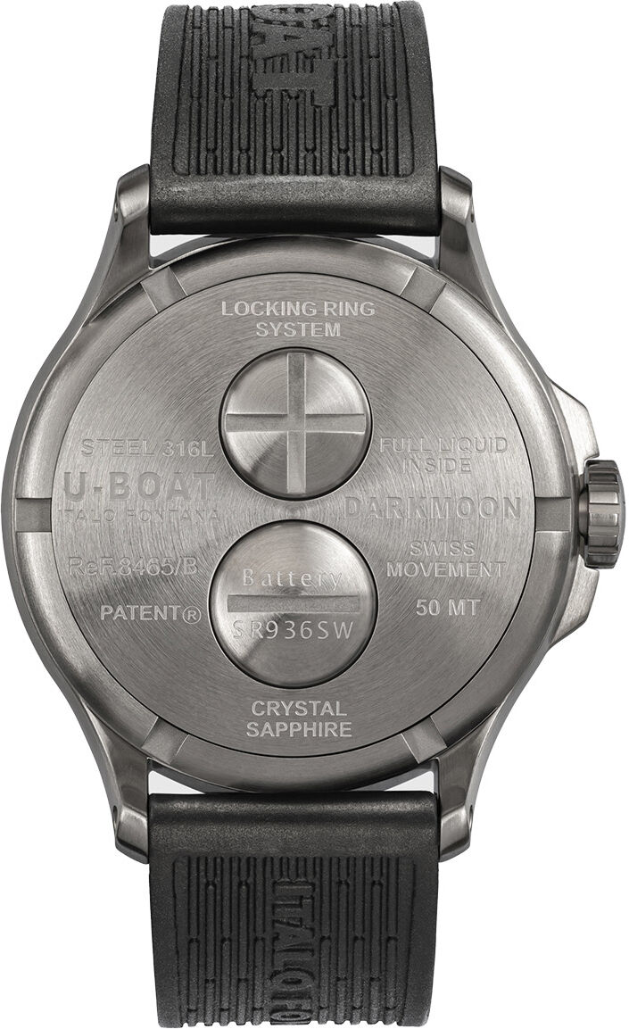 U-BOAT Darkmoon 44mm Red Glass 8465/B