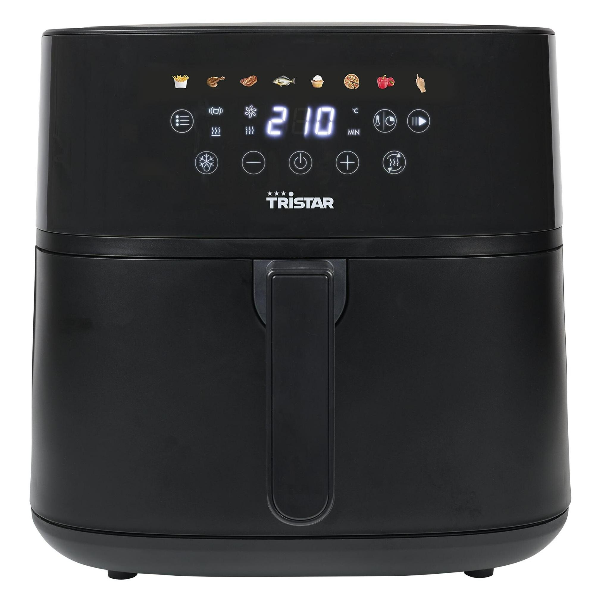 Tristar Heissluft-Fritteuse 8 l 2000 W Schwarz (8 l) (FR-9071)