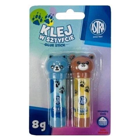 Astra Klebestift Tiere 2 Stück (8 g, 2x) (47790017)
