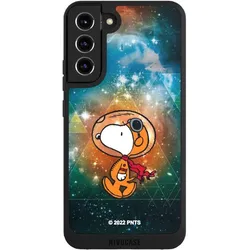 Nivocase Handyhülle für Samsung Galaxy S22+ Hülle NIVOpure Case Schwarz Astronaut Offizielles Lizenzprodukt (Samsung Galaxy S22+), Smartphone Hülle, Schwarz