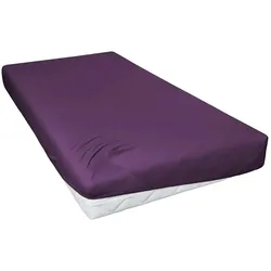 como Jersey-Spannbetttuch   , lila/violett , Maße (cm): B: 140