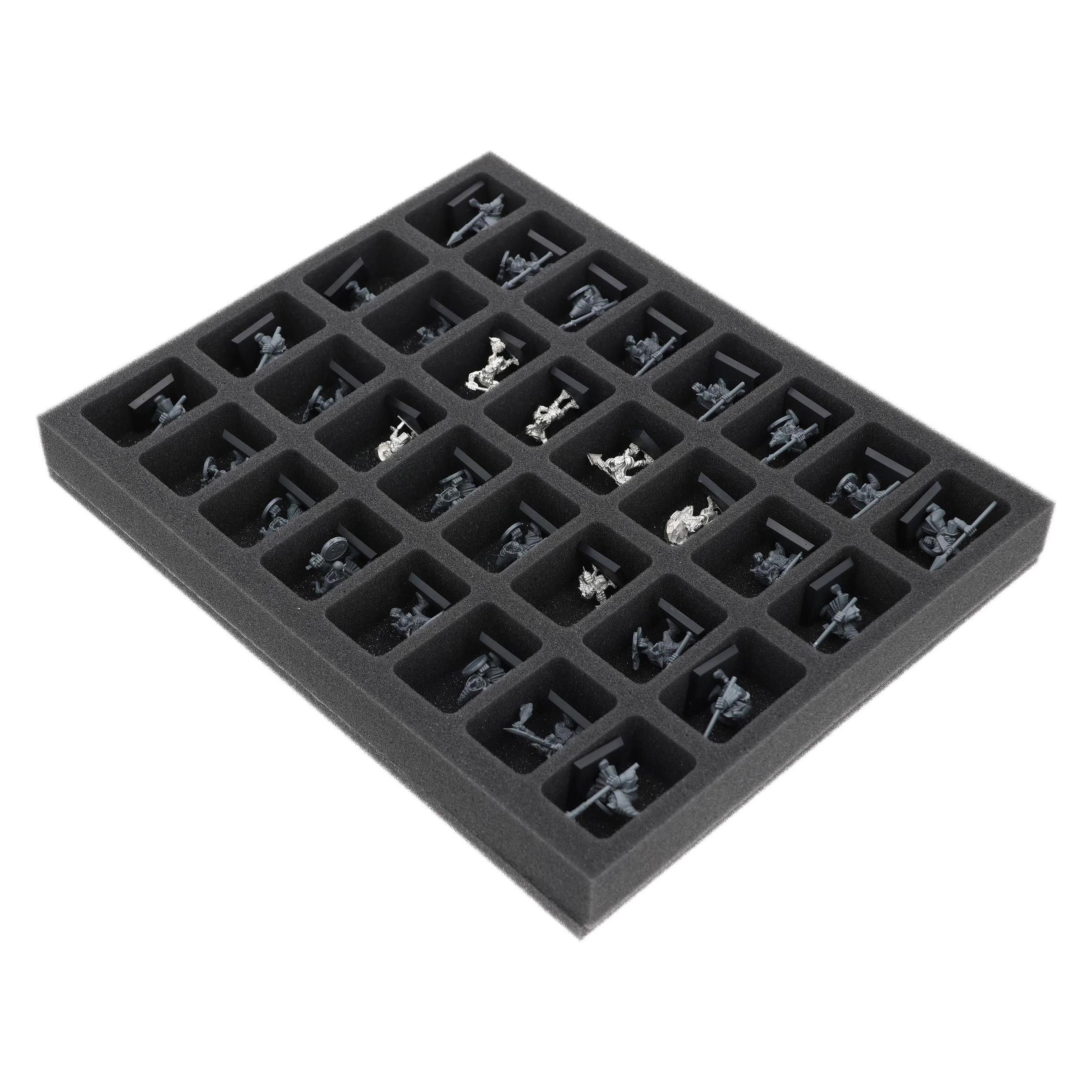 Feldherr FS040A042 Schaumstoffeinlage für Stämme der Orks und Goblins - 32 Fäche (Schaumstoff) (FS040A042)