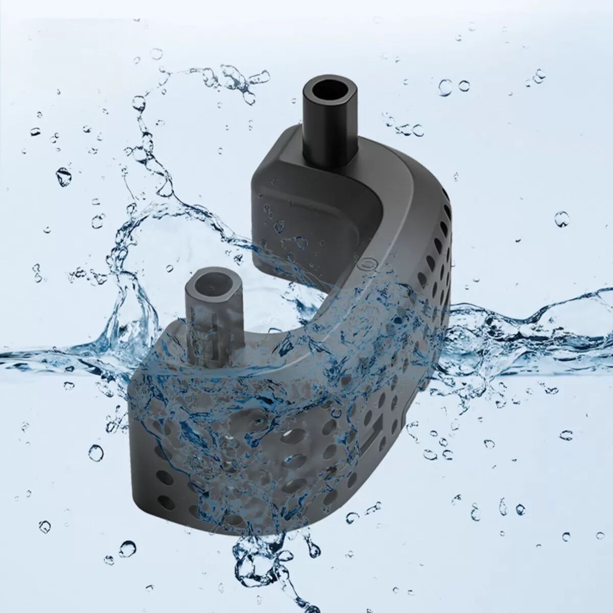 INF Abwassertank-Deodoriergranulat-Modul, ABS Schwarz, kompatibel mit Dreame T60 Serie und Dreame T60 Ultra