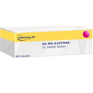 kompatibel für Sharp MX-61GTMA, Kompatibler Toner , 24000 Seiten, magenta