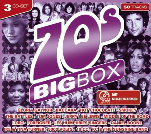 Various - 70s Big Box (Re-Recordings) - Preis vom 17.10.2026 19:25:27 h