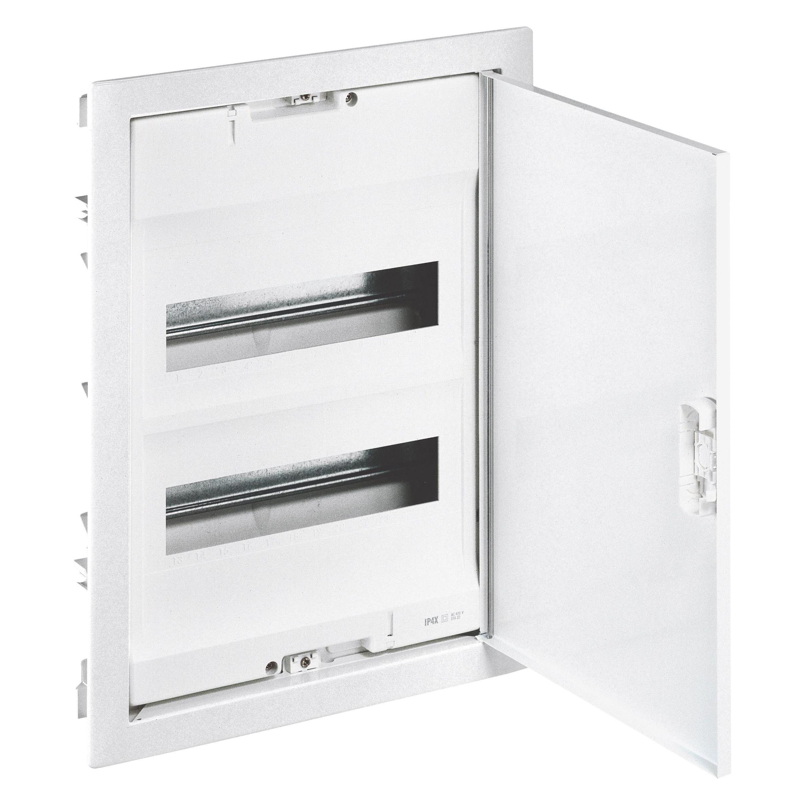 Legrand Unterputzverteiler Ekinoxe mit Metalltür (001432)