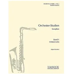 Orchesterstudien für Saxophon Band 1 Orchesterwerke, Fachbücher