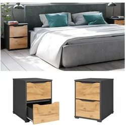 Vicco, Kommode + Sideboard, Ruben mit Schubladen (48 x 40 x 53.50 cm)