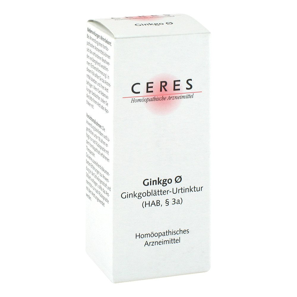 CERES Heilmittel GmbH Ceres Ginkgo Urtinktur 00178985