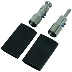 Dehn 819142 Anschlussset mit Montagematerial f. HVI power long Leitung D 27mm schwarz HVI P LO ASS KF 27 V2A HVIPLOASSKF27V2A