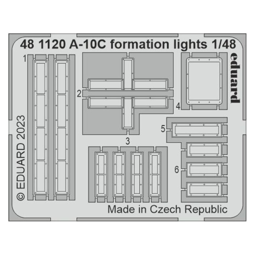 Eduard A-10C formation lights 1/48 ACADEMY (481120)