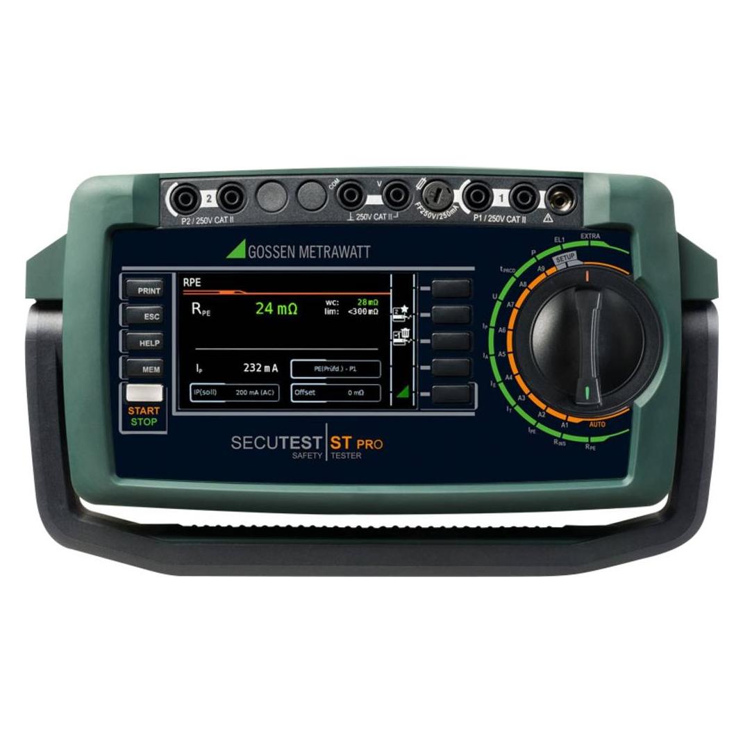 Gossen GOSS SECUTEST ST PRO COMFORT Prüfgerät m.Bluetooth M707C (CAT II 250V, Tisch-Multimeter) (M707C)