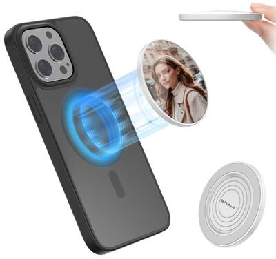 PULUZ MagSafe Selfie Mirror For Rear Camera Photos, Videos & Makeup Touch Up PULUZ MagSafe Selfie Mirror For Rear Camera Photos, Videos & Makeup Touch Up