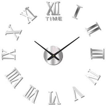 Uplift Picks Modern 3D Wall Clock With DIY Acrylic Mirror Design 23 2 D (40 50cm)