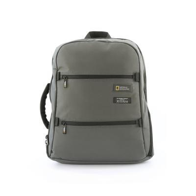 Sportrucksack NATIONAL GEOGRAPHIC "Mutation", Herren, Gr. B/H/T: 32cm, grün (khaki), Kunstfaser, Rucksäcke, aus recyceltem Polyester