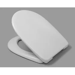 Haro WC-Sitz Delphi 520783 weiss, Edelstahl Scharniere, Softclose