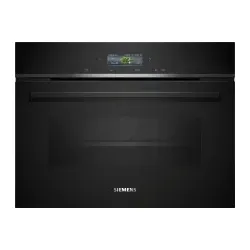 CB774G1B1 Kompaktbackofen 45cm schwarz Pyrolyse HomeConnect cookControl softMove