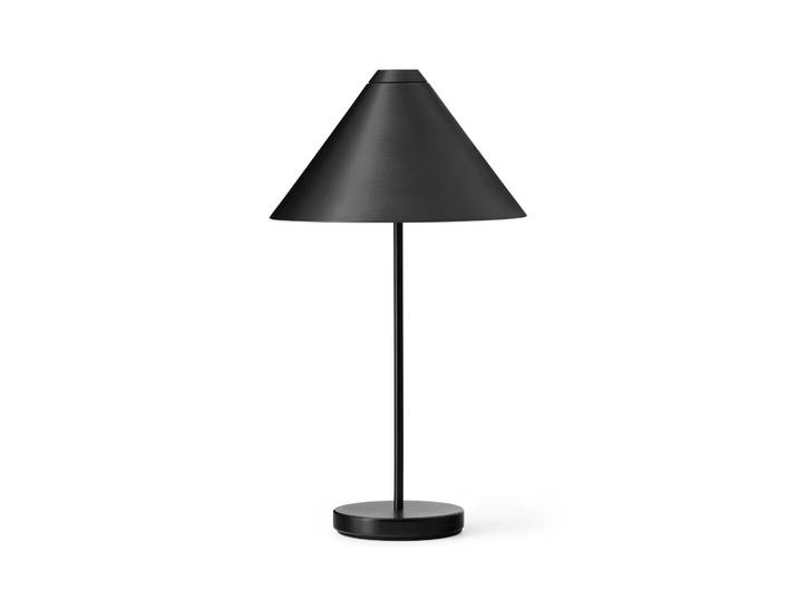 New Works Brolly portable tafellamp Steel black