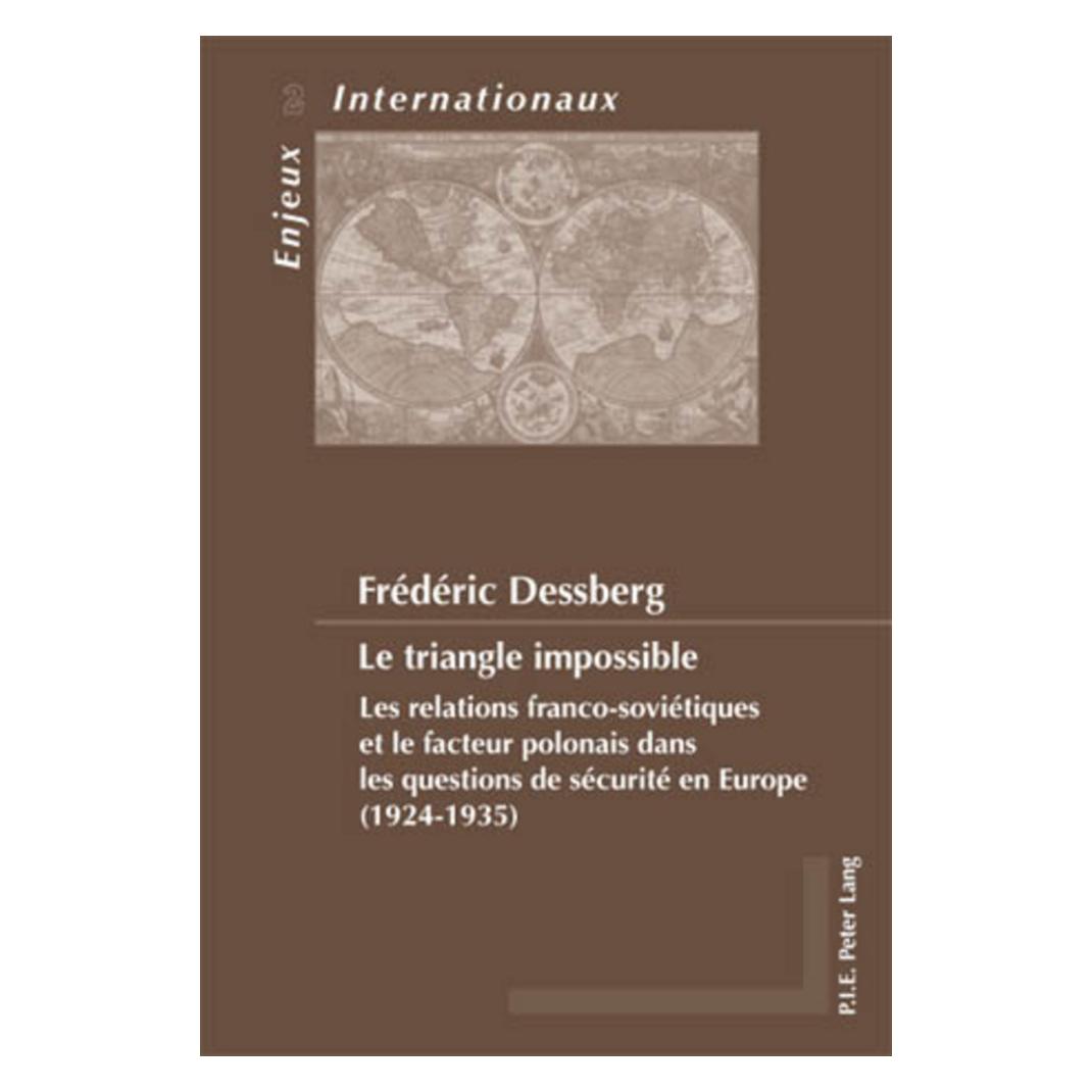 Peter Lang Le triangle impossible (Französisch, Softcover, Frédéric Dessberg) (56021755)
