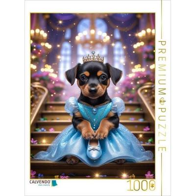 CALVENDO Puzzle Aschenputtel Hundewelpe | 1000 Teile Lege-Größe 64x48cm Foto-Puzzle für glückliche Stunden