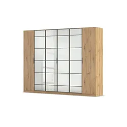 Kleiderschrank mit Spiegel Acero , verspiegelt , Maße (cm): B: 271 H: 210