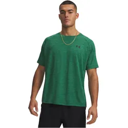 UNDER ARMOUR Tech Strukturiertes Trainingsshirt Herren 312 - campus ivy/black XS