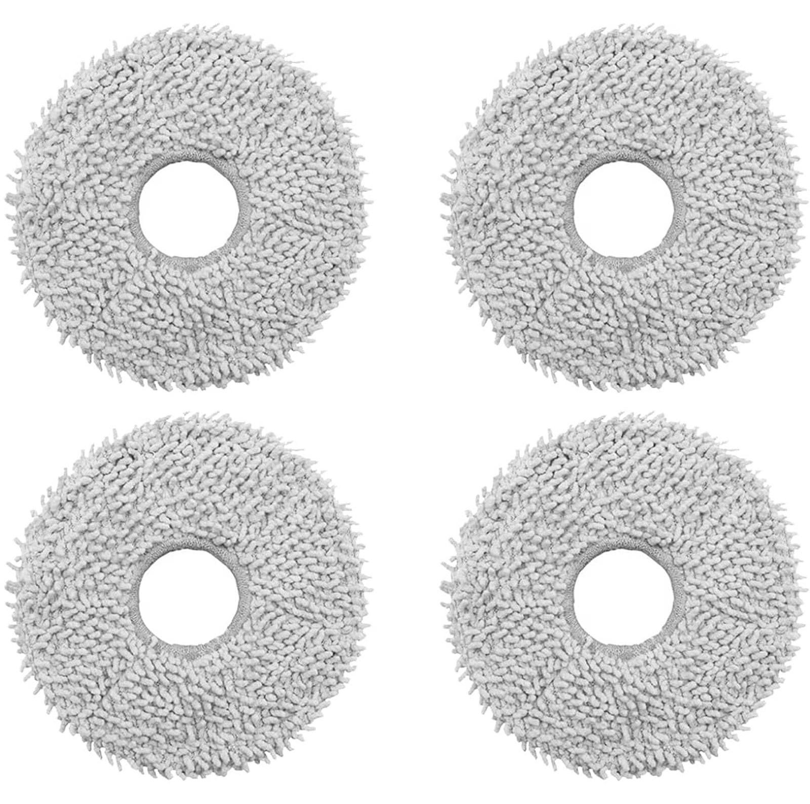 Dripio 4-delige set microvezel schoonmaakdoekjes voor Ecovacs Deebot modellen