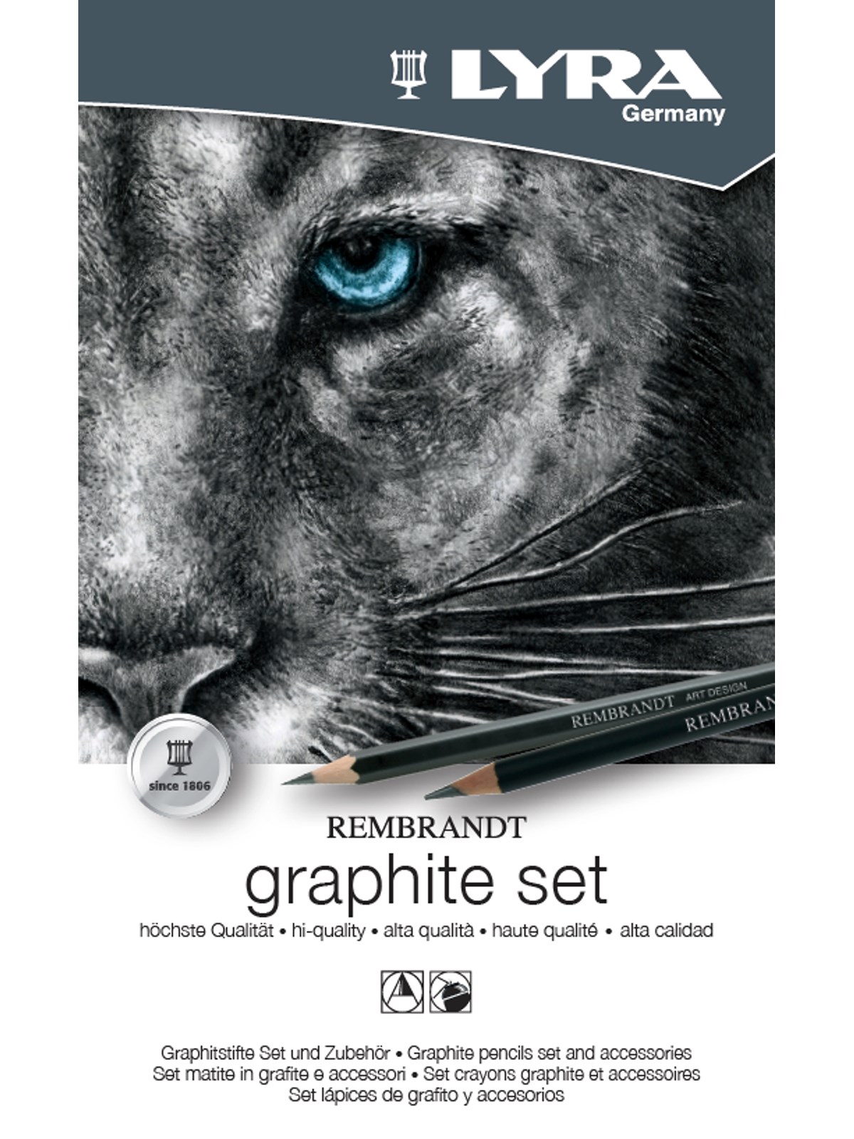 Lyra Rembrandt Graphite set 11 pcs