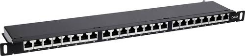Intellinet 720922 24 Port Patch-Panel 483mm (19") CAT 6a 0.5 HE Bestückt