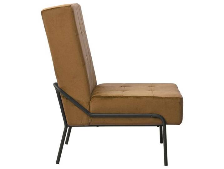 Best2026@velours Fauteuil Relax SHIELDPRO® - Siège maximal: 110 kg - Chaise de relaxation 65x79x87 cm Marron - pour salon7013
