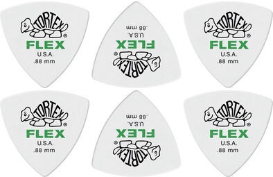 Dunlop Tortex Flex Triangle .88 mm