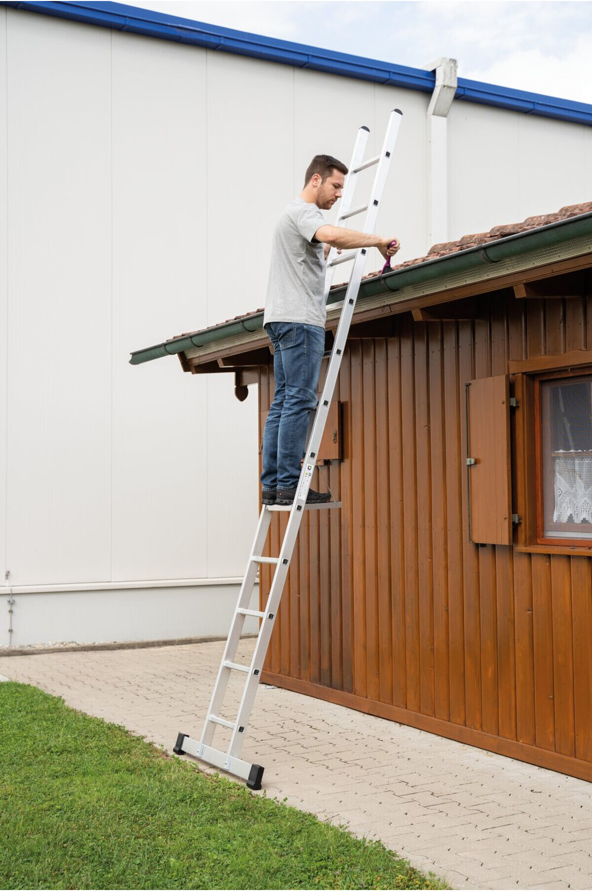MUNK Anlegeleiter Standard-Traverse 24 Sprossen (011424)