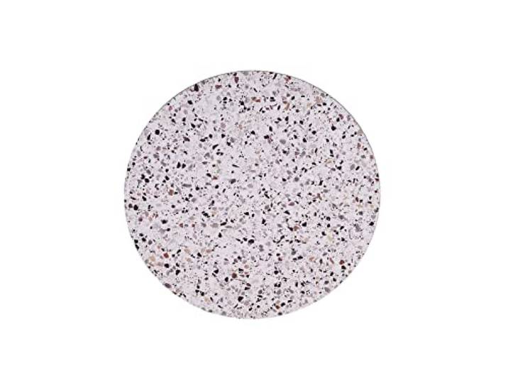 MaximaVida runde Tischplatte Lucca 75 cm – Terrazzo-Optik