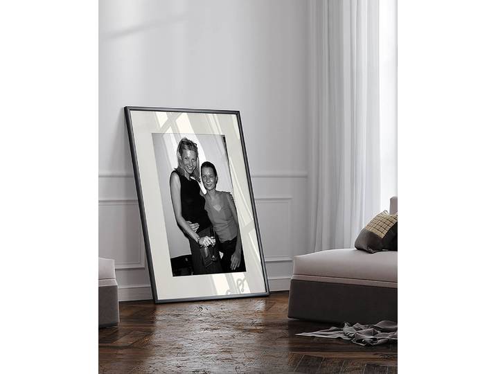 Bild Gwyneth Paltrow and Kate Moss Buche Massiv, lackiert Acrylglas Multicolor 73 x 93cm