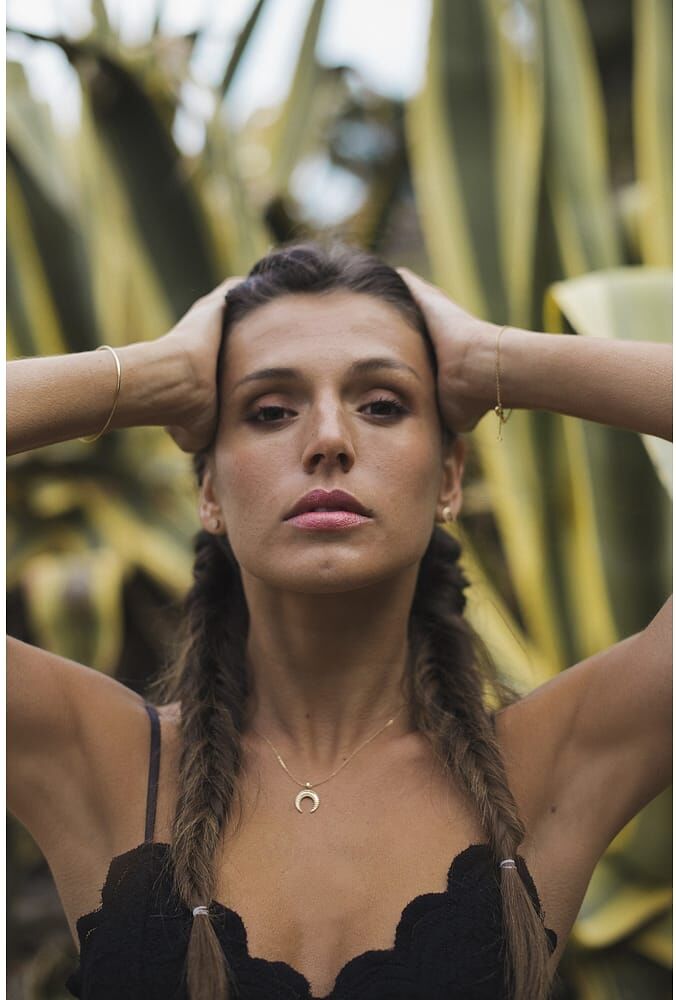 Collier Luna Impala En Plaqué Or Femme