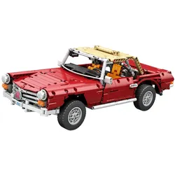 Reobrix 11005 Oldtimer Cabrio Klemmbaustein Set 1578 Teile ab 14