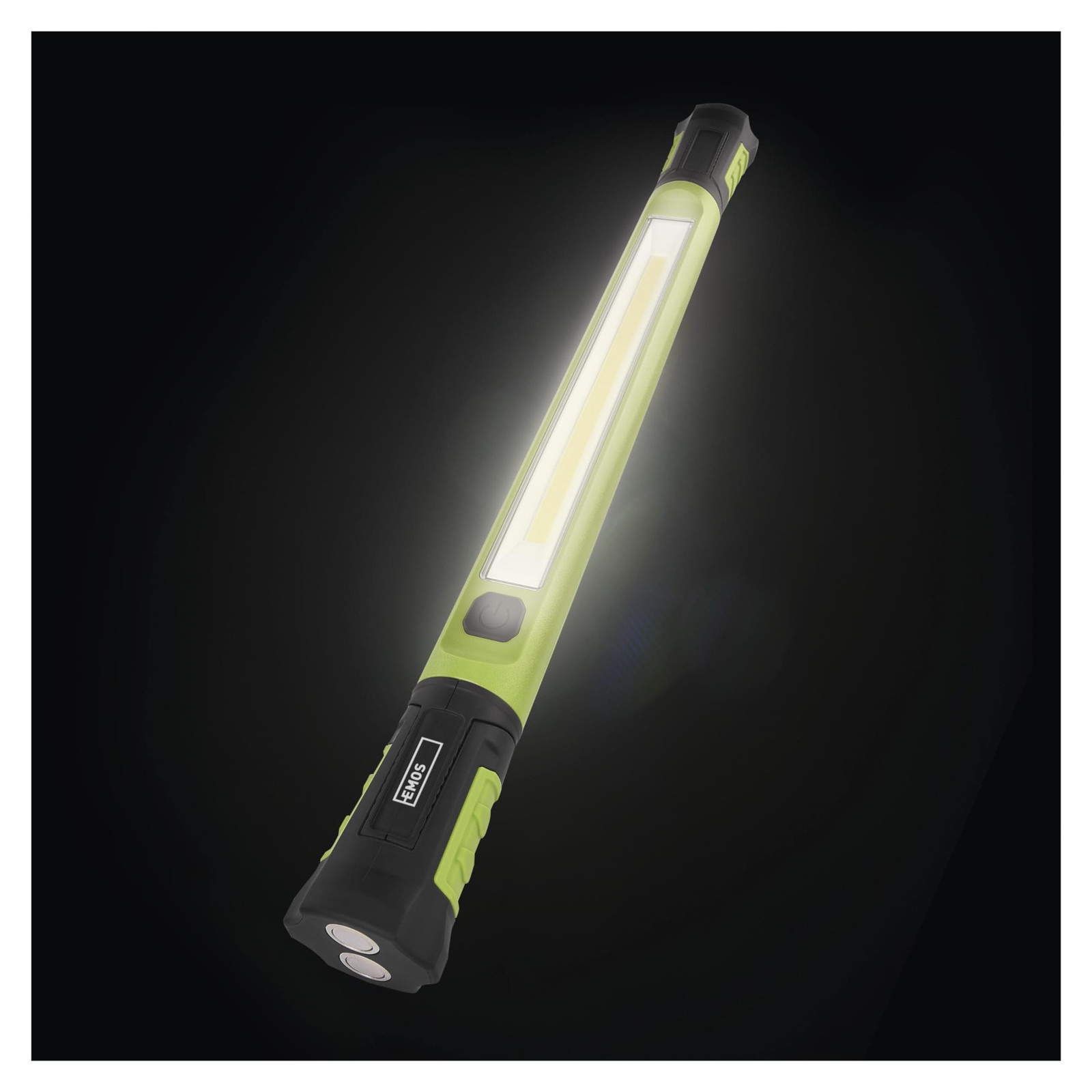 EMOS oplaadbare LED werklamp met magneet en haak, schok- en waterbestendig, 1000 lm, model P4545