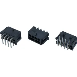 MH 2X6 THT90 - Micro-Hi Stiftleiste 2x6 polig 90° THT