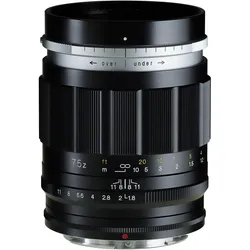 Voigtländer Heliar 75mm f1,8 Nikon Z-Mount schwarz